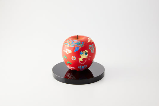 Yoichi Nishiyama Hakata Doll "Apple of Happiness"