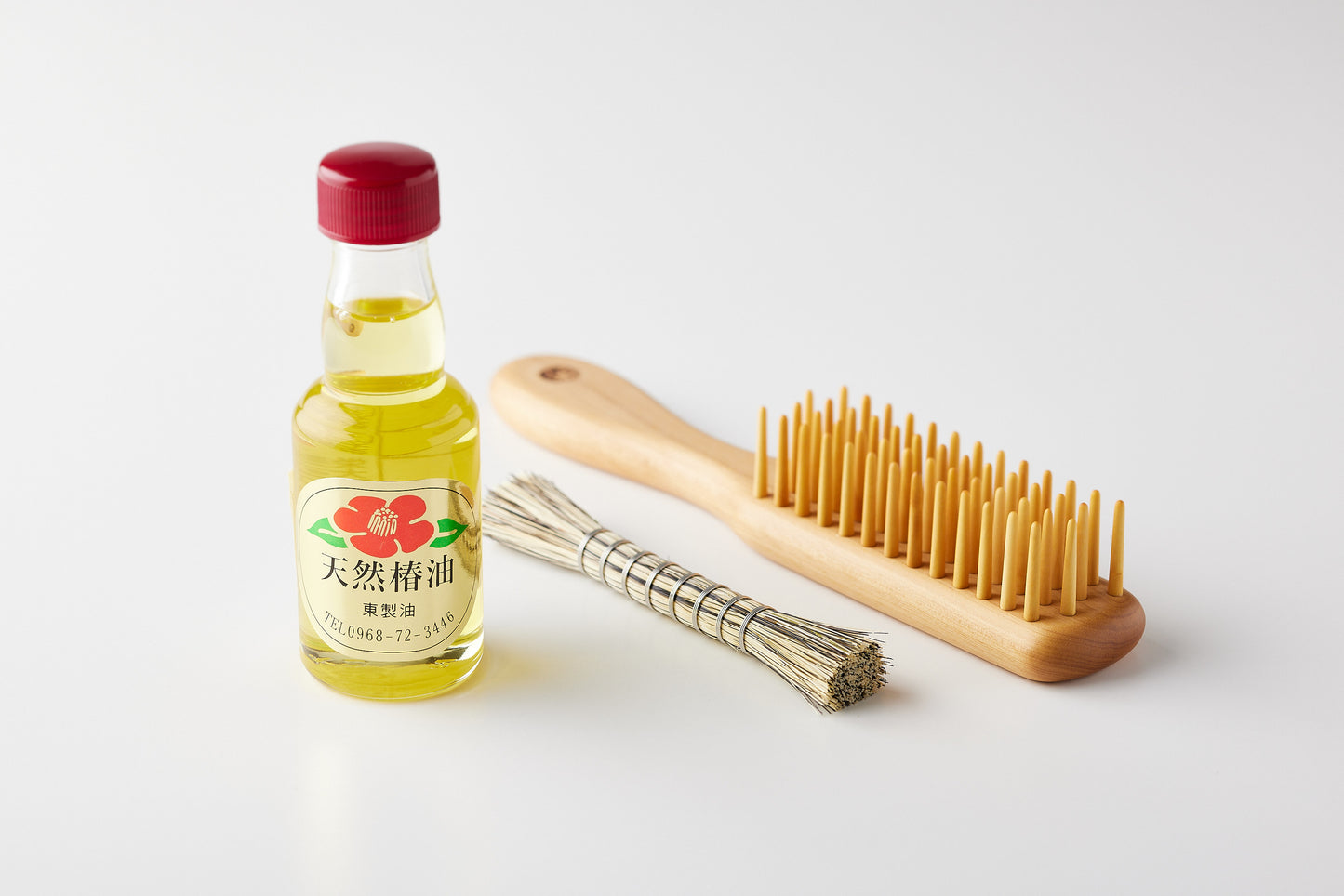 Beppu Tsuge Kogei Tsuge Brush, 5 Rows, Large