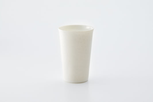 Marunai 陶瓷白瓷小纹章杯 Sashiko