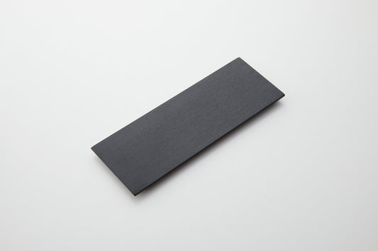 Nakata Shikki Sanuki stone lacquer long plate