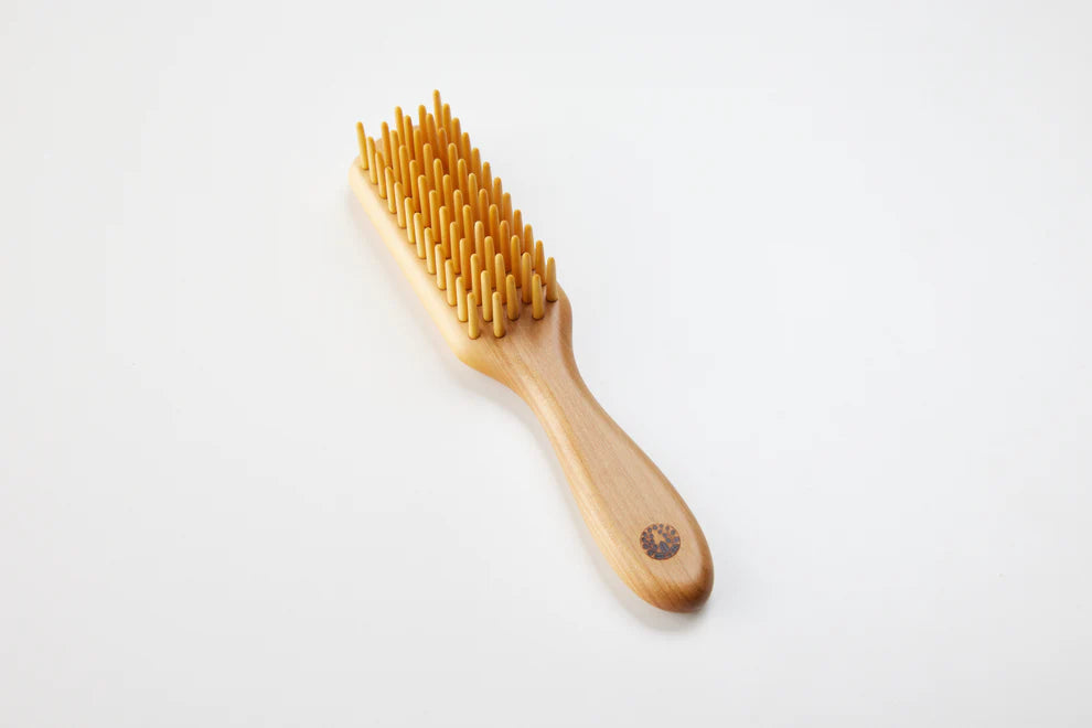 Beppu Tsuge Kogei Tsuge Brush 5 Rows Small - Care Set