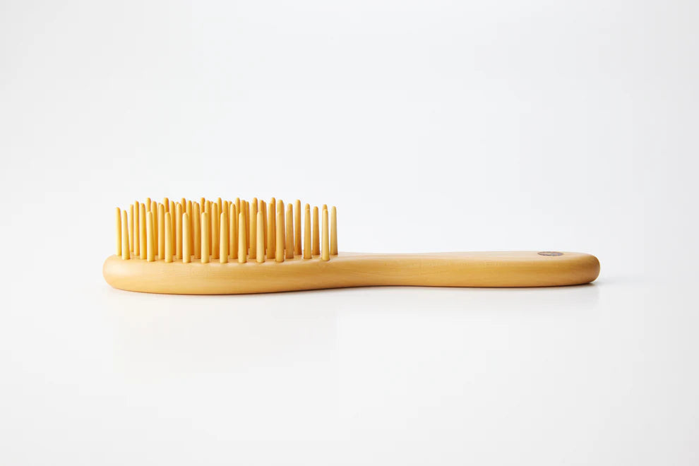 Beppu Tsuge Kogei Tsuge Brush Oval - Care Set