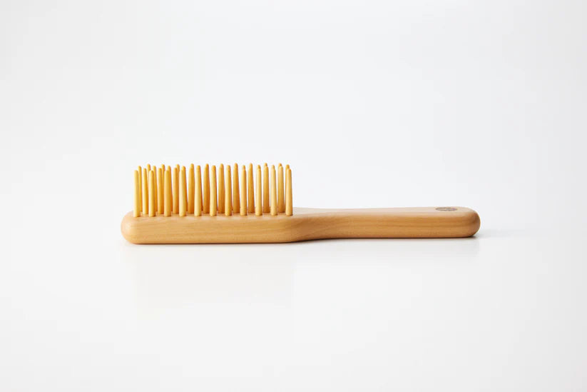 Beppu Tsuge Kogei Tsuge Brush 4-Row Small - Care Set