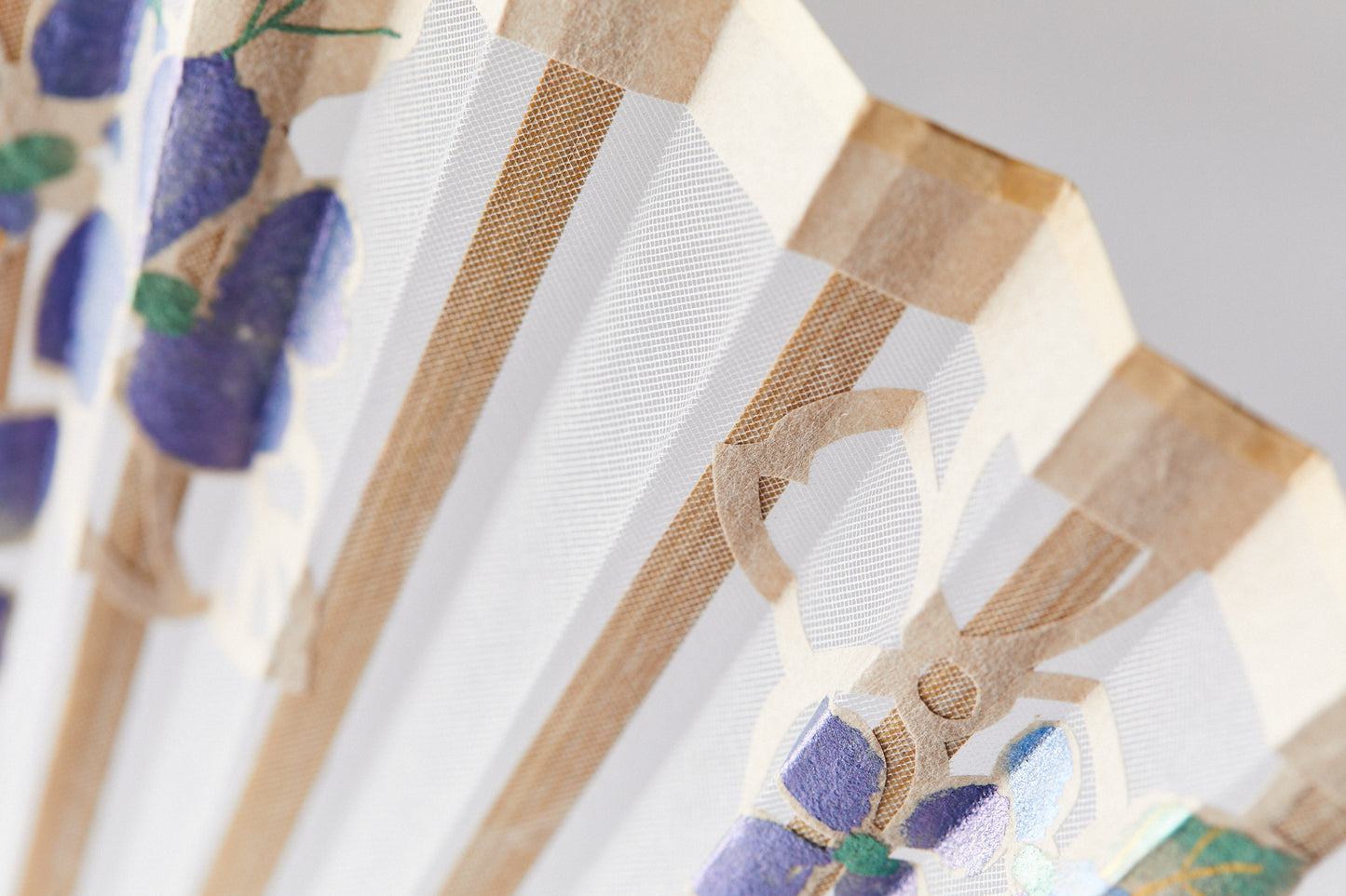 Satsukisen,Folding fan,Hydrangea