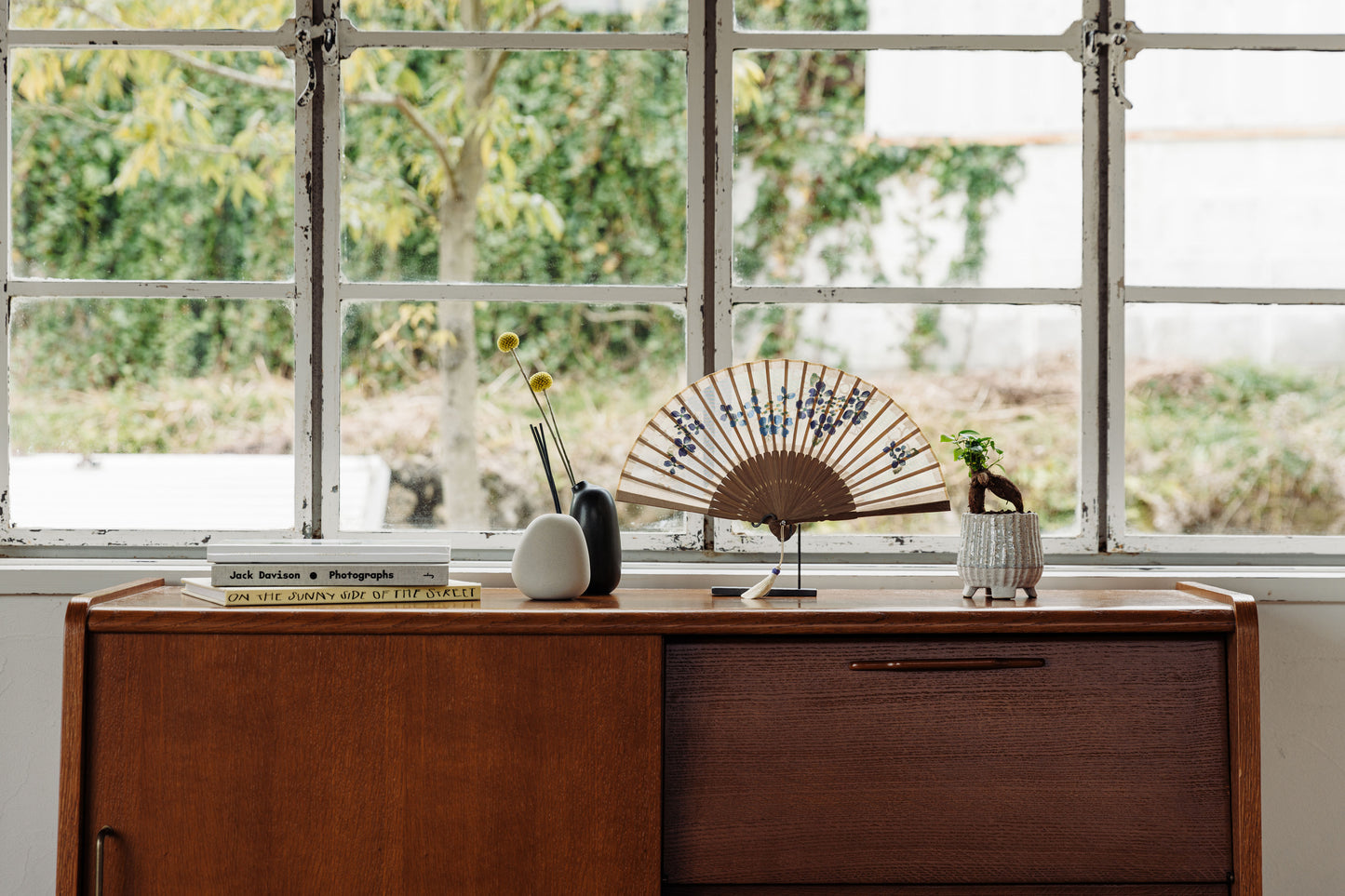Satsukisen,Folding fan,Hydrangea