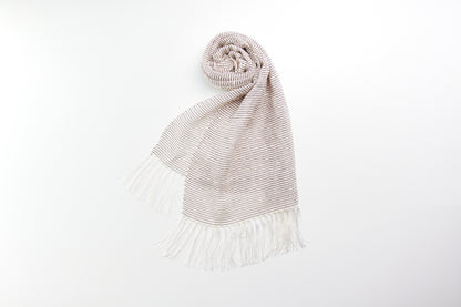Kurotani Plain Weave Stole(5 Colors)