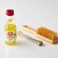 Beppu Tsuge Kogei Tsuge Brush 5 Rows Small - Care Set