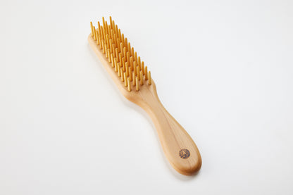 Beppu Tsuge Kogei Tsuge Brushes, 4 Rows, Large 