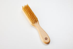 別府つげ工芸 5列型ヘアブラシ 別府つげ工芸 つげブラシ5列 大 – わたしの名品帖