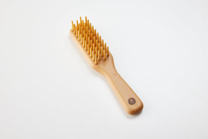 Beppu Tsuge Kogei Tsuge Brush, 4 Rows, Small 