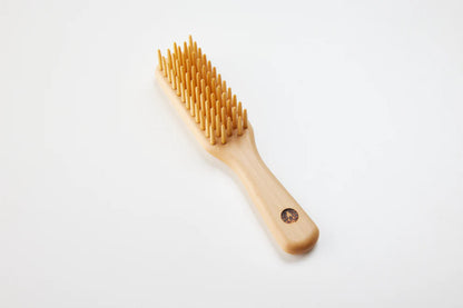 Beppu Tsuge Kogei Tsuge Brush 5 Rows Small - Care Set